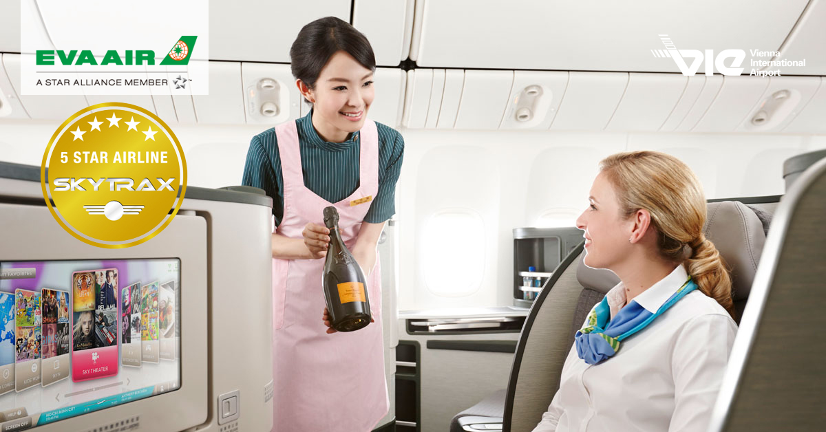 Cestovatelia označili vybavenie obchodnej triedy EVA Air za najlepšie, kabíny za najčistejšie