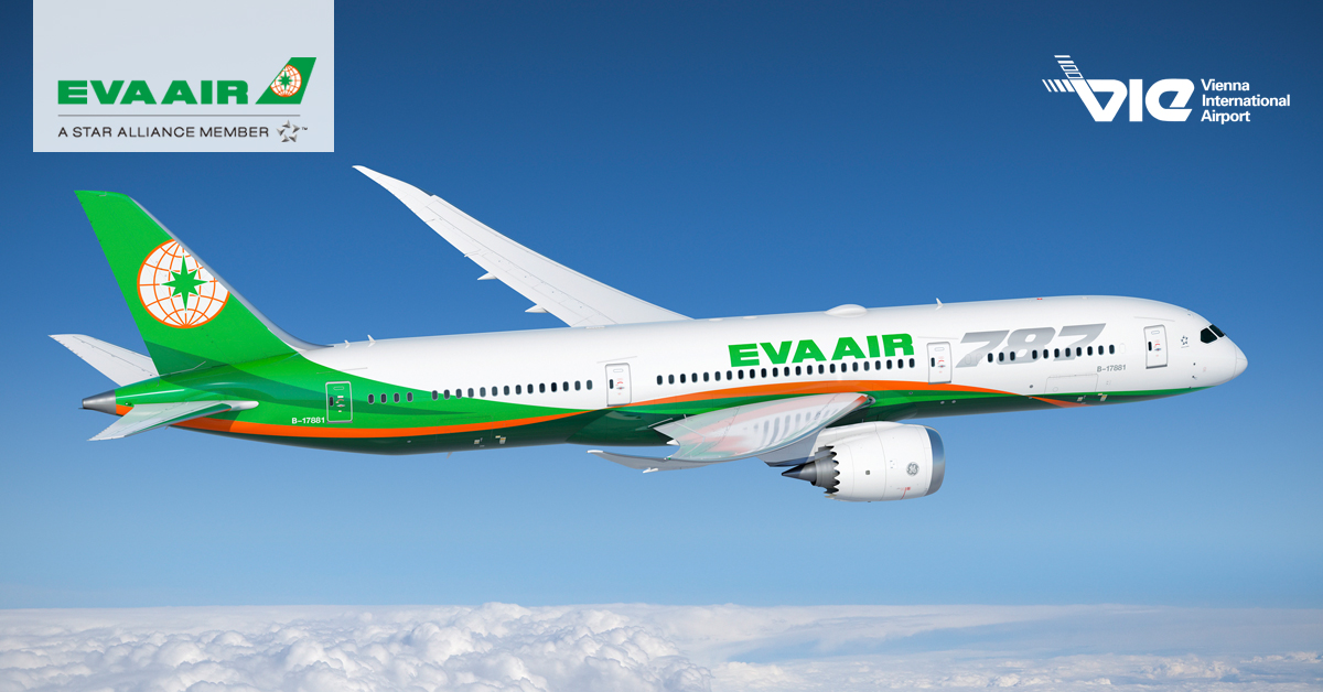 EVA Air prináša do Viedne úplne nový Dreamliner