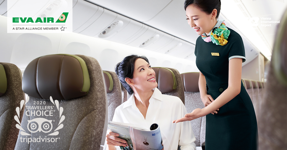 Spoločnosť EVA Air pokračuje vo víťaznej sérii, podľa turistickej stránky cestovateľov TripAdvisor