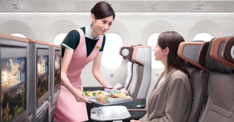 Výber sedadla a jedla